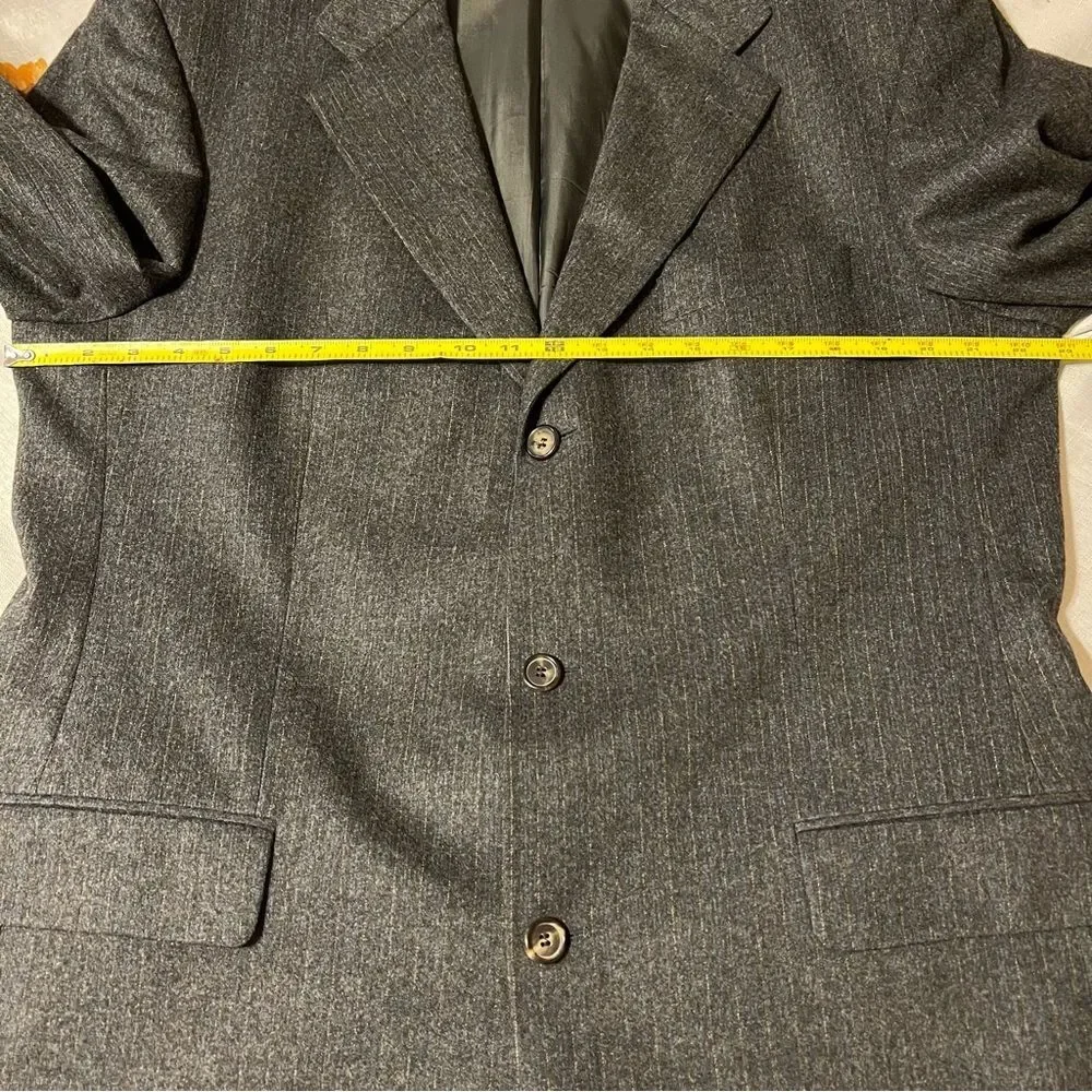 HUGO BOSS Cashmere Wool 3 Button Blazer Size 44T